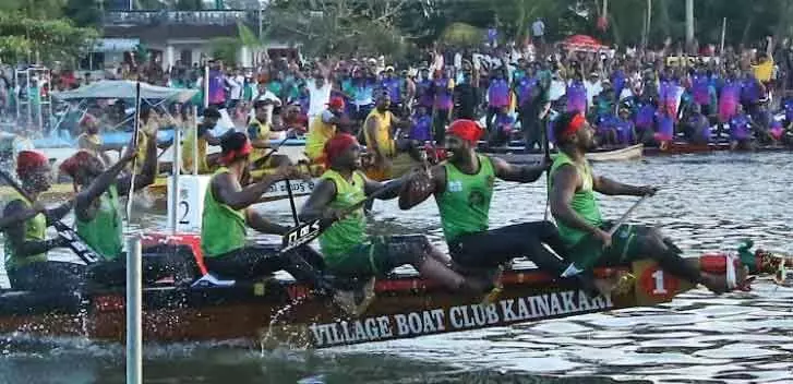 ചാമ്പ്യന്‍സ് ബോട്ട് ലീഗ് അഞ്ചാം സീസണ്‍; പുളിങ്കുന്നിലും അജയ്യരായി വീയപുരം ചുണ്ടന്‍