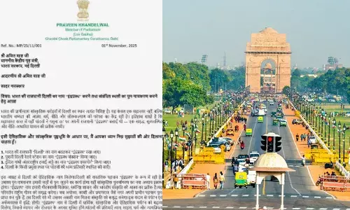 ഡല്‍ഹിയുടെ പേര് മാറ്റി ഇന്ദ്രപ്രസ്ഥ എന്നാക്കണം; പാണ്ഡവരുടെ കൂറ്റന്‍ പ്രതിമകള്‍ രാജ്യതലസ്ഥാനത്ത് സ്ഥാപിക്കണം; അമിത് ഷായ്ക്ക് കത്തയച്ച് ബിജെപി എംപി