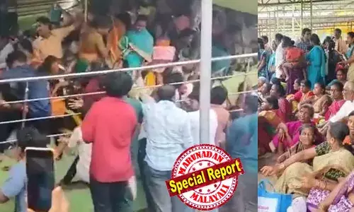 ആന്ധ്രയിലെ കാസി ബുഗ്ഗ ശ്രീ വെങ്കിടേശ്വര സ്വാമി ക്ഷേത്രത്തില്‍ അപകടം; ഏകാദശി ഉത്സവത്തിനിടെ തിക്കിലും തിരക്കിലും പെട്ട് ഒന്‍പത് മരണം; നിരവധി പേര്‍ക്ക് പരിക്ക്;  മരണസംഖ്യ ഉയരാന്‍ സാദ്ധ്യത;  അങ്ങേയറ്റം ഹൃദയഭേദകമെന്ന് മുഖ്യമന്ത്രി ചന്ദ്രബാബു നായിഡു