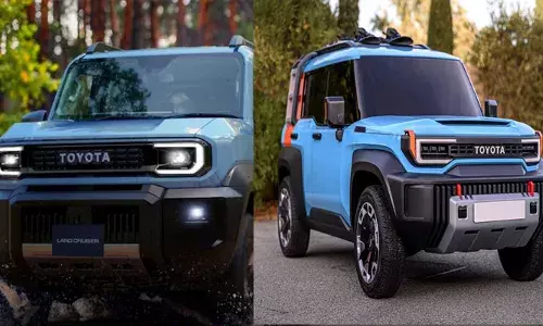 കാണാൻ ചെറിയ ഡിഫൻഡർ ലുക്ക്..; ഇന്ത്യൻ റോഡുകളെ കീഴടക്കാൻ വീണ്ടും ആ ജപ്പാൻ കമ്പനി; ടൊയോട്ട ലാൻഡ് ക്രൂയിസർ എഫ്‍ജെ ഉടൻ വിപണിയിലെത്തും; സവിശേഷതകൾ അറിയാം..