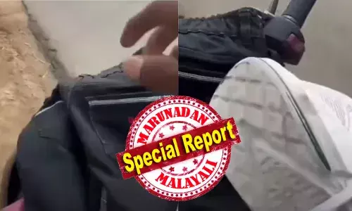 ഓണലൈനിൽ വാങ്ങിയ സാധനം തിരികെ കൊടുത്തത് ഉപയോഗിച്ച ശേഷം; ജീൻസും ഷൂവും യുവതിയുടെ നേർക്ക് എറിഞ്ഞു നൽകി ഡെലിവറി ഏജന്റ്; വൈറലായി വീഡിയോ; റിട്ടേൺ പോളിസിയുടെ ദുരുപയോഗമെന്ന് നെറ്റിസൺസ്