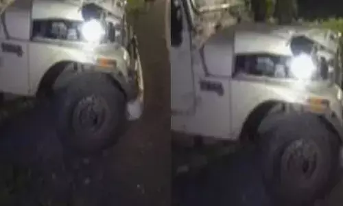 വഴിയിൽ ജീപ്പിനെ കണ്ടപാടെ സ്വഭാവം മാറി; ചാടിയെടുത്ത് വണ്ടിയുടെ മുൻഭാഗം തകർത്തു; തുരത്തി ഓടിക്കാനെത്തിയ വനംവകുപ്പ് അധികൃതരെയും ആക്രമിച്ചു; കാട്ടാന ശല്യത്തിൽ വലഞ്ഞ് നാട്ടുകാർ