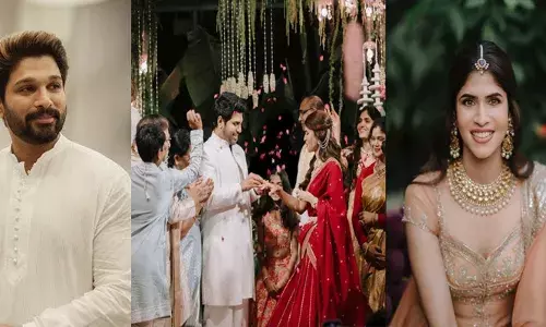 മലയാളക്കരയുടെ സ്വന്തം നടൻ അല്ലു അർജുന്റെ സഹോദരൻ അല്ലു സിരീഷ് വിവാഹിതനാകുന്നു; വധു നയനിക റെഡ്ഡി; ഏറെക്കാലത്തെ പ്രണയം പൂവണിയുന്ന നിമിഷം; വൈറലായി വിവാഹനിശ്ചയ ചിത്രങ്ങൾ