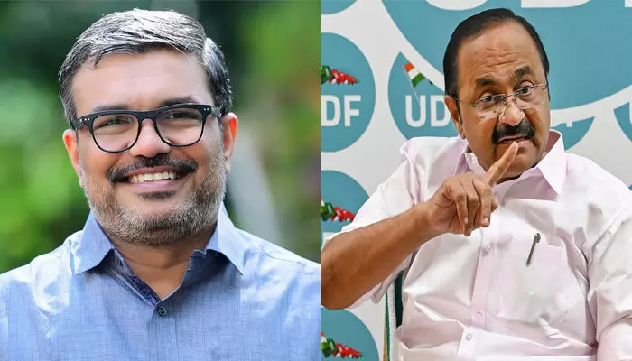 അതിദാരിദ്ര്യമുക്ത പ്രഖ്യാപനത്തിന്റെ തലേന്ന് ഉറക്കത്തില്‍ നിന്ന് ഞെട്ടിയുണര്‍ന്നവരെപ്പോലെ തട്ടിപ്പ് എന്ന് വിളിച്ചുകൂവുന്നത് മാന്യതയല്ല; പ്രതിപക്ഷ നേതാവിന്റെ പാര്‍ട്ടിയില്‍ പെട്ടവര്‍ അഭിമാനത്തോടെ ഏറ്റെടുത്ത കാര്യം അങ്ങ്  തള്ളിപ്പറയുമ്പോള്‍ അവരെല്ലാം തട്ടിപ്പുകാരാണോ? 10 ചോദ്യങ്ങളുമായി മന്ത്രി എം ബി രാജേഷ്