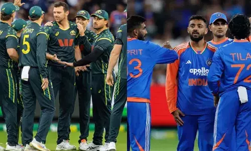 ജോഷ് ഹേസൽവുഡില്ലാതെ കങ്കാരുപ്പട; ഗ്ലെൻ മാക്സ്വെൽ ടീമിൽ തിരിച്ചെത്തും; ഓസ്ട്രേലിയക്കെതിരായ മൂന്നാം ടി20 ഇന്ന് ഹൊബാര്‍ട്ടില്‍; ഇന്ത്യൻ ടീമിലും മാറ്റങ്ങൾക്ക് സാധ്യത