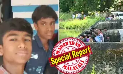 ലങ്കേശ്വരം ശിവക്ഷേത്ര കുളത്തില്‍ രാമനും ലക്ഷ്മണനും മുങ്ങി മരിച്ചു; നീന്തല്‍ അറിയില്ലാത്ത ഇരട്ട സഹോദരന്മാര്‍ മീന്‍ പിടിക്കാന്‍ കുളത്തില്‍ ഇറങ്ങിയപ്പോള്‍ അപകടമുണ്ടായി എന്ന് നിഗമനം; ഇലക്ട്രിക് സ്‌കൂട്ടറില്‍ രണ്ടു പേരും വീട്ടില്‍ നിന്ന് ഇറങ്ങിയത് ദുരന്തത്തിലേക്ക്; ചീറ്റൂരിനെ ദുഖത്തിലാഴ്ത്തി ഒന്‍പതാം ക്ലാസുകാരുടെ മടക്കം