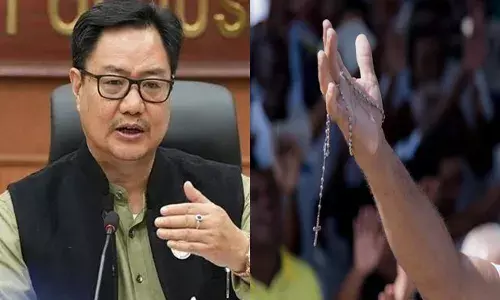 കത്തോലിക്കർ ഇവിടെ മത പരിവർത്തനം നടത്തുന്നത് ഞാൻ കണ്ടിട്ടില്ല; അവർ അറിവാണ് പ്രചരിപ്പിക്കുന്നത്..!!; സഭയുടെ പ്രവർത്തനങ്ങളെ വാനോളം പുകഴ്ത്തി കേന്ദ്രമന്ത്രി കിരൺ റിജ്ജു