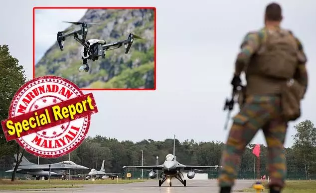 യുഎസ് ആണവായുധങ്ങള്‍ സൂക്ഷിച്ചിരുന്ന ബെല്‍ജിയത്തിലെ സൈനിക താവളത്തിന് മുകളില്‍ നിഗൂഢമായ ഡ്രോണുകള്‍; രണ്ട് തവണ വ്യോമാതിര്‍ത്തി ലംഘിച്ചു ഡ്രോണുകള്‍ എത്തിയെന്ന് ബെല്‍ജിയം പ്രതിരോധമന്ത്രി;  അമേരിക്കയുടെ പക്കലുള്ള ആണവായുധങ്ങളില്‍ പകുതിയും യൂറോപ്പില്‍