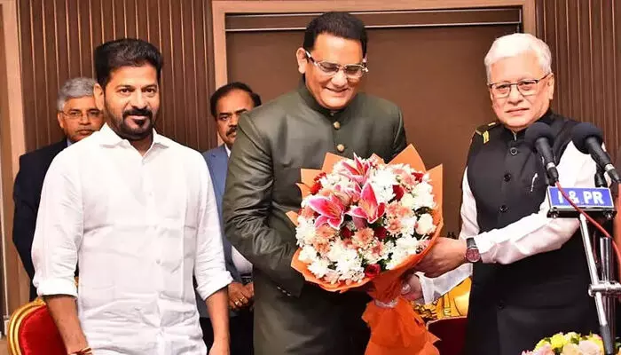 ജൂബിലി ഹില്‍സിലെ തെരഞ്ഞെടുപ്പ് ഫലം നിര്‍ണായകം;  അസ്ഹറുദ്ദീന് നിര്‍ണായക വകുപ്പുകള്‍ നല്‍കി രേവന്ത് റെഡ്ഡി;  ഗവര്‍ണറുടെ അംഗീകാരം