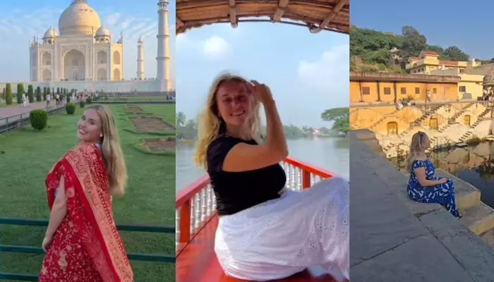 ഓരോ സ്ഥലത്തും ഓരോ..അനുഭവം; ബട്ട് സുരക്ഷയുടെ കാര്യത്തിൽ ഈ സംസ്ഥാനം തന്നെ ബെറ്റർ; രാജ്യത്തെ എട്ട് ന​ഗരങ്ങൾ സന്ദർശിച്ച് റേറ്റ് നല്‍കി വിദേശ വനിത; ആർക്കാ..സെക്കൻഡ് എന്ന് മലയാളികൾ