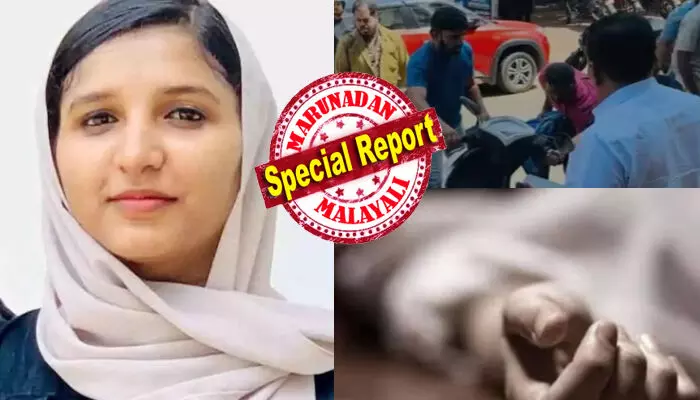 പതിവുപോലെ ഡ്രൈവിങ്ങ് ക്ലാസ് കഴിഞ്ഞ് വീട്ടിലേക്കുള്ള മടക്കം; പാതി വഴിലെത്തിയതും ജീവിതത്തിൽ ക്ഷണിക്കാതെ എത്തിയ അതിഥിയെപോലെ ആ അപകടം; ലോറിയെ ഓവർടേക്ക് ചെയ്യുന്നതിനിടെ ജീവനെടുത്തു; അവളുടെ മരണം ഇനിയും വിശ്വസിക്കാൻ കഴിയാതെ നാട്ടുകാർ; കരഞ്ഞ് തളർന്നിരിക്കുന്ന ഉറ്റവർ; വളാഞ്ചേരിയുടെ നെഞ്ചുലച്ച് ജംഷീനയുടെ വിയോഗം പതിവുപോലെ ഡ്രൈവിങ്ങ് ക്ലാസ് കഴിഞ്ഞ് വീട്ടിലേക്കുള്ള മടക്കം; പാതി വഴിലെത്തിയതും ജീവിതത്തിൽ ക്ഷണിക്കാതെ എത്തിയ അതിഥിയെപോലെ ആ അപകടം; ലോറിയെ ഓവർടേക്ക് ചെയ്യുന്നതിനിടെ ജീവനെടുത്തു; അവളുടെ മരണം ഇനിയും വിശ്വസിക്കാൻ കഴിയാതെ നാട്ടുകാർ; കരഞ്ഞ് തളർന്നിരിക്കുന്ന ഉറ്റവർ; വളാഞ്ചേരിയുടെ നെഞ്ചുലച്ച് ജംഷീനയുടെ വിയോഗം