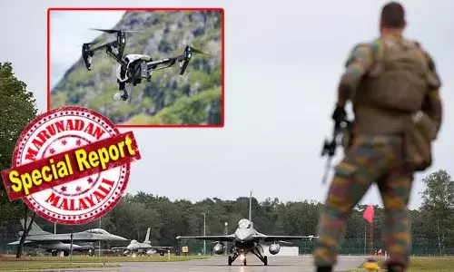 യുഎസ് ആണവായുധങ്ങള്‍ സൂക്ഷിച്ചിരുന്ന ബെല്‍ജിയത്തിലെ സൈനിക താവളത്തിന് മുകളില്‍ നിഗൂഢമായ ഡ്രോണുകള്‍; രണ്ട് തവണ വ്യോമാതിര്‍ത്തി ലംഘിച്ചു ഡ്രോണുകള്‍ എത്തിയെന്ന് ബെല്‍ജിയം പ്രതിരോധമന്ത്രി;  അമേരിക്കയുടെ പക്കലുള്ള ആണവായുധങ്ങളില്‍ പകുതിയും യൂറോപ്പില്‍