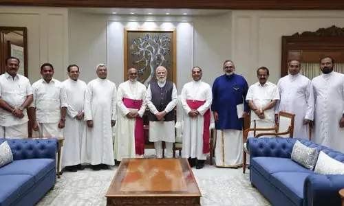 തദ്ദേശ തിരഞ്ഞെടുപ്പ് പടിവാതില്‍ക്കല്‍ എത്തി നില്‍ക്കെ സിറോ മലബാര്‍ സഭാ നേതൃത്വവുമായി പ്രധാനമന്ത്രിയുടെ നിര്‍ണായക കൂടിക്കാഴ്ച; ന്യൂനപക്ഷാവകാശ സംരക്ഷണം ചര്‍ച്ചയായെന്ന് രാജീവ് ചന്ദ്രശേഖര്‍; ക്രൈസ്തവര്‍ക്ക് നേരെയുള്ള ആക്രമണങ്ങള്‍ സാമാന്യവത്കരിക്കേണ്ടെന്നും ബിജെപി സംസ്ഥാന അദ്ധ്യക്ഷന്‍