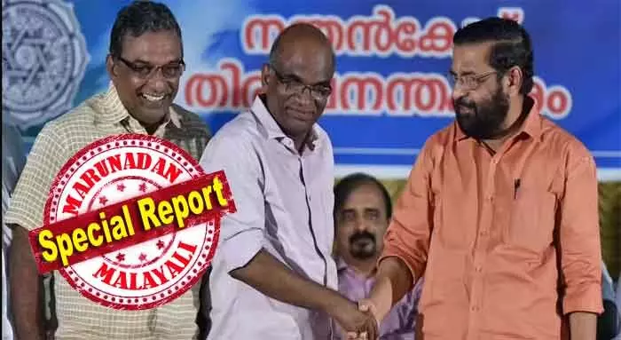 രണ്ടാം തവണ കമ്മീഷണര് കാലാവധി അവസാനിക്കാന് 12 ദിവസം ബാക്കിയുള്ളപ്പോള് സ്വര്ണ്ണ പാളിയെ ചെമ്പാക്കാനുള്ള ശുപാര്ശ നല്കി; എട്ടരമാസം കഴിഞ്ഞപ്പോള് ബോര്ഡ് പ്രസിഡന്റുമായി; സുധീഷിനെ പിഎയുമാക്കി; കട്ടളപ്പാളി എങ്ങനെ ചെമ്പായി; ശബരിമല കൊള്ളയില് വാസുവിന്റേത് നിര്ണ്ണായക റോള്; കട്ടളപ്പാളിയിലും കവര്ച്ച തന്നെ രണ്ടാം തവണ കമ്മീഷണര് കാലാവധി അവസാനിക്കാന് 12 ദിവസം ബാക്കിയുള്ളപ്പോള് സ്വര്ണ്ണ പാളിയെ ചെമ്പാക്കാനുള്ള ശുപാര്ശ നല്കി; എട്ടരമാസം കഴിഞ്ഞപ്പോള് ബോര്ഡ് പ്രസിഡന്റുമായി; സുധീഷിനെ പിഎയുമാക്കി; കട്ടളപ്പാളി എങ്ങനെ ചെമ്പായി; ശബരിമല കൊള്ളയില് വാസുവിന്റേത് നിര്ണ്ണായക റോള്; കട്ടളപ്പാളിയിലും കവര്ച്ച തന്നെ