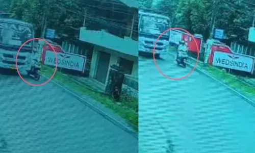 പിന്നിലൂടെ എത്തി ഇടിച്ചുതെറിപ്പിച്ച് സഫയുടെ പോക്ക്; തൽക്ഷണം റോഡിൽ തെറിച്ചുവീണ സ്‌കൂട്ടർ യാത്രികന് ദാരുണാന്ത്യം; ബസ് അമിതവേഗതയിലായിരുന്നുവെന്ന് നാട്ടുകാർ; സംഭവം കൊല്ലത്ത്