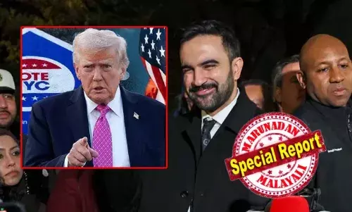 ബാലറ്റില്‍ ട്രംപ് ഇല്ല, പിന്നെ ഷട്ഡൗണും; കനത്ത തോല്‍വിക്ക് കാരണങ്ങള്‍ നിരത്തി ഡൊണാള്‍ഡ് ട്രംപ്; ന്യൂയോര്‍ക്ക് നഗരത്തിലെ വന്‍ വിജയത്തോടെ ഡെമോക്രാറ്റിക് പാര്‍ട്ടി വീണ്ടും ആത്മവിശ്വാസത്തില്‍;  2026ലെ ഇടക്കാല തിരഞ്ഞെടുപ്പ് ട്രംപിന്റെയും റിപ്പബ്ലിക്കന്‍ പാര്‍ട്ടിയുടെയും നയങ്ങള്‍ക്കെതിരായ വിധിയെഴുത്താകുമെന്ന് വിലയിരുത്തലുകള്‍