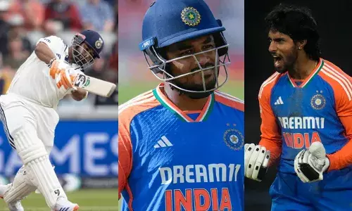 ഋഷഭ് പന്ത് തിരിച്ചെത്തി;  സര്‍ഫറാസിനും രജത് പാട്ടീദാറിനും ഇടമില്ല;  സ്ഥാനം നിലനിര്‍ത്തി സായ് സുദര്‍ശനും ദേവ്ദത്ത് പടിക്കലും;  ദക്ഷിണാഫ്രിക്കക്കെതിരായ ടെസ്റ്റ് പരമ്പരക്കുള്ള ഇന്ത്യന്‍ ടീമിനെ പ്രഖ്യാപിച്ചു; ഏകദിനത്തിനുള്ള ഇന്ത്യ എ ടീമിലും സഞ്ജുവിന് ഇടമില്ല; തിലക് വര്‍മ ക്യാപ്റ്റന്‍