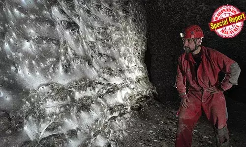 ചിലന്തികളെ പേടിയുള്ളവര്‍ ഇങ്ങോട്ട് നോക്കരുത്! ലോകത്തിലെ ഏറ്റവും വലിയ ചിലന്തി വല കണ്ടെത്തി; 111,000 ചിലന്തികള്‍ വസിക്കുന്ന ഭീകരനഗരം; അല്‍ബേനിയന്‍-ഗ്രീക്ക് അതിര്‍ത്തിയിലെ ഗുഹയുടെ ആഴങ്ങളില്‍ കണ്ടെത്തിയ പ്രകൃതിയുടെ അദ്ഭുതമെന്ന് ശാസ്ത്രജ്ഞര്‍