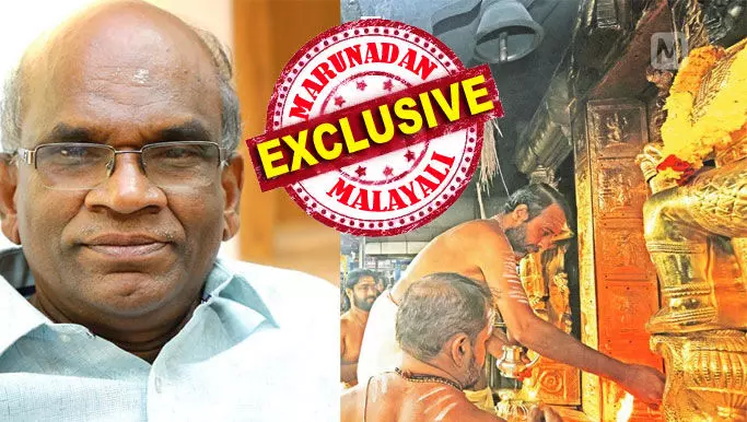 ചെമ്പില് സ്വര്ണ്ണം പൊതിഞ്ഞതിനെ ചെമ്പില് സ്വര്ണ്ണം പൂശിയെന്നാക്കിയ അതിവിശ്വസ്തന്; വെറും ക്ലാര്ക്കായ ശ്യാംപ്രകാശിനു സ്ഥാനക്കയറ്റമേകി അസിസ്റ്റന്റ് കമ്മിഷണറാക്കി വിജിലന്സില് തിരുകി കയറ്റിയിട്ടും ഫലമുണ്ടായില്ല; ശ്യാംപ്രകാശിന്റെ മൊഴിയില് കുടുങ്ങിയത് വാസു; ശബരിമലയെ അന്തരാഷ്ട്ര കൊള്ള സംഘം നോട്ടമിട്ടുവോ? ക്ലര്ക്കിന്റെ വെളിപ്പെടുത്തല് ഉയര്ത്തുന്നത് മാഫിയാ സ്വാധീനം ചെമ്പില് സ്വര്ണ്ണം പൊതിഞ്ഞതിനെ ചെമ്പില് സ്വര്ണ്ണം പൂശിയെന്നാക്കിയ അതിവിശ്വസ്തന്; വെറും ക്ലാര്ക്കായ ശ്യാംപ്രകാശിനു സ്ഥാനക്കയറ്റമേകി അസിസ്റ്റന്റ് കമ്മിഷണറാക്കി വിജിലന്സില് തിരുകി കയറ്റിയിട്ടും ഫലമുണ്ടായില്ല; ശ്യാംപ്രകാശിന്റെ മൊഴിയില് കുടുങ്ങിയത് വാസു; ശബരിമലയെ അന്തരാഷ്ട്ര കൊള്ള സംഘം നോട്ടമിട്ടുവോ? ക്ലര്ക്കിന്റെ വെളിപ്പെടുത്തല് ഉയര്ത്തുന്നത് മാഫിയാ സ്വാധീനം