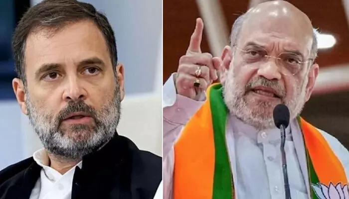 സൈനികരുടെ ജാതിയും മതവും തിരഞ്ഞ രാഹുല് ഗാന്ധി ലജ്ജിക്കണം; ഞങ്ങള് സൈനികര്ക്കിടയില് ഒരുതരത്തിലുള്ള വിവേചനവും കാണിക്കുന്നില്ല; വിമര്ശനവുമായി അമിത് ഷാ സൈനികരുടെ ജാതിയും മതവും തിരഞ്ഞ രാഹുല് ഗാന്ധി ലജ്ജിക്കണം; ഞങ്ങള് സൈനികര്ക്കിടയില് ഒരുതരത്തിലുള്ള വിവേചനവും കാണിക്കുന്നില്ല; വിമര്ശനവുമായി അമിത് ഷാ