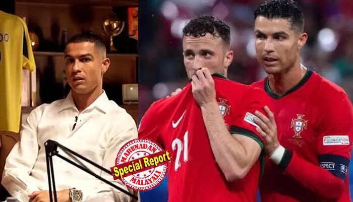 പിതാവിന്റെ മരണശേഷം ഒരു ശവകുടീരം സന്ദര്ശിക്കില്ലെന്ന് പ്രതിജ്ഞയെടുത്തിരുന്നു; ദുഖകരമായ ആ നിമിഷങ്ങളില് ഞാന് പങ്കെടുത്താല് അത് ഒരു സര്ക്കസ് ആയി മാറുമായിരുന്നു; ഡീഗോ ജോട്ടയുടെ സംസ്കാര ചടങ്ങില് പങ്കെടുക്കാതിരുന്നതില് വിശദീകരണവുമായി ക്രിസ്റ്റ്യാനോ റൊണാള്ഡോ പിതാവിന്റെ മരണശേഷം ഒരു ശവകുടീരം സന്ദര്ശിക്കില്ലെന്ന് പ്രതിജ്ഞയെടുത്തിരുന്നു; ദുഖകരമായ ആ നിമിഷങ്ങളില് ഞാന് പങ്കെടുത്താല് അത് ഒരു സര്ക്കസ് ആയി മാറുമായിരുന്നു; ഡീഗോ ജോട്ടയുടെ സംസ്കാര ചടങ്ങില് പങ്കെടുക്കാതിരുന്നതില് വിശദീകരണവുമായി ക്രിസ്റ്റ്യാനോ റൊണാള്ഡോ