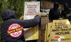 സയണിസ്റ്റുകള്ക്ക് സ്വാഗതമില്ല! വില്ലാ പാര്ക്കില് മക്കാബി ടെല് അവീവ് സംഘം കാലുകുത്തുംമുമ്പെ ബര്മിംഗ്ഹാമില് പ്രതിഷേധം; ജൂത ആരാധകരെ ലക്ഷ്യമിട്ട് മുഖംമൂടി സംഘം; തെരുവുകളില് ആക്രമണത്തിന് സാധ്യത; ആസ്റ്റണ് വില്ല-മക്കാബി ടെല് അവീവ് മത്സരത്തിന് കനത്ത സുരക്ഷ സയണിസ്റ്റുകള്ക്ക് സ്വാഗതമില്ല! വില്ലാ പാര്ക്കില് മക്കാബി ടെല് അവീവ് സംഘം കാലുകുത്തുംമുമ്പെ ബര്മിംഗ്ഹാമില് പ്രതിഷേധം; ജൂത ആരാധകരെ ലക്ഷ്യമിട്ട് മുഖംമൂടി സംഘം; തെരുവുകളില് ആക്രമണത്തിന് സാധ്യത; ആസ്റ്റണ് വില്ല-മക്കാബി ടെല് അവീവ് മത്സരത്തിന് കനത്ത സുരക്ഷ