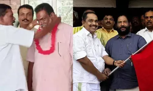 ഐഎന്‍ടിയുസി സംസ്ഥാന സെക്രട്ടറി കോണ്‍ഗ്രസില്‍ നിന്ന് രാജിവെച്ചു സിപിഎമ്മില്‍ ചേര്‍ന്നു;  എറണാകുളത്ത് സിപിഐ കൗണ്‍സിലര്‍ എം ജെ  ഡിക്സണ്‍  രാജിവച്ചു സിപിഎമ്മില്‍; തെരഞ്ഞെടുപ്പു കാല കൂടുമാറ്റങ്ങള്‍ തുടരുന്നു