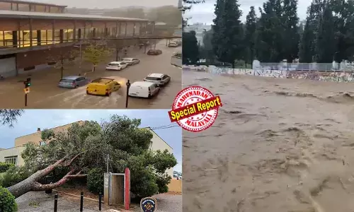 കനത്തമഴയും ആലിപ്പഴവര്‍ഷവും പ്രളയവും; റോഡുകള്‍ പുഴകളായി; ഗതാഗതം താറുമാറായി; വിനോദസഞ്ചാരികള്‍ വിമാനത്താവളങ്ങളില്‍ കുടുങ്ങി; മെലിസ കൊടുങ്കാറ്റിന്റെ സംഹാര താണ്ഡവത്തില്‍ നിശ്ചലമായി സ്‌പെയിന്‍; ആളുകള്‍ ജീവനും കൊണ്ടോടുന്ന ദൃശ്യങ്ങള്‍ സോഷ്യല്‍ മീഡിയയില്‍