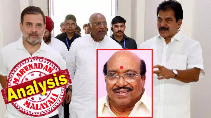 ഒരു മലയാളി ഡല്ഹിയില് ചെന്ന് അവരെ എല്ലാം കീഴടക്കി കോണ്ഗ്രസില് രണ്ടാമനായി നില്ക്കാന് സാധിക്കുന്നു എന്നുള്ളത് വലിയൊരു കഴിവല്ലേ? ഞാനുമായി പ്രശ്നമുണ്ടെങ്കിലും അഭിനന്ദിച്ചേ മതിയാകൂ....; കോണ്ഗ്രസില് മുഖ്യമന്ത്രിയാകാന് യോഗ്യന് വേണുഗോപാല് എന്ന് വെള്ളാപ്പള്ളിയും; ലീഗിനും എന് എസ് എസിനും പിന്നാലെ എസ് എന് ഡി പിയും കെസിയ്ക്കൊപ്പം; കോണ്ഗ്രസിലെ ക്യാപ്ടന് ചര്ച്ച ഇനി ഒറ്റ വഴിക്ക് ഒരു മലയാളി ഡല്ഹിയില് ചെന്ന് അവരെ എല്ലാം കീഴടക്കി കോണ്ഗ്രസില് രണ്ടാമനായി നില്ക്കാന് സാധിക്കുന്നു എന്നുള്ളത് വലിയൊരു കഴിവല്ലേ? ഞാനുമായി പ്രശ്നമുണ്ടെങ്കിലും അഭിനന്ദിച്ചേ മതിയാകൂ....; കോണ്ഗ്രസില് മുഖ്യമന്ത്രിയാകാന് യോഗ്യന് വേണുഗോപാല് എന്ന് വെള്ളാപ്പള്ളിയും; ലീഗിനും എന് എസ് എസിനും പിന്നാലെ എസ് എന് ഡി പിയും കെസിയ്ക്കൊപ്പം; കോണ്ഗ്രസിലെ ക്യാപ്ടന് ചര്ച്ച ഇനി ഒറ്റ വഴിക്ക്