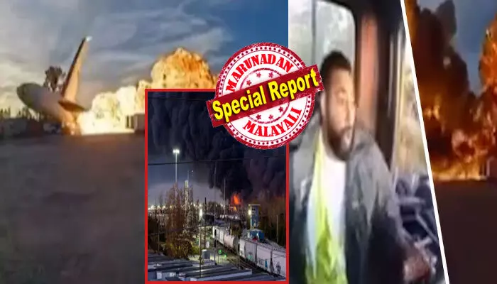 തീപിടിച്ച ചിറകുമായി ജനവാസ മേഖലയിലേക്ക് ഇടിച്ചുകയറിയ ആ ചരക്ക് വിമാനം; അതിഭീകര കാഴ്ച കണ്ട് സ്തംഭിച്ചുപോയ ട്രക്ക് ഡ്രൈവർ; ആർക്കും ഒന്നും ചെയ്യാൻ കഴിയാത്ത അവസ്ഥ; അമേരിക്കക്കാരുടെ നെഞ്ചിലെ നോവായി കെന്റക്കി വിമാന ദുരന്തം; മരണസംഖ്യയിൽ ആശങ്ക; ബ്ലാക് ബോക്സ് കണ്ടെത്തിയെന്ന് അധികൃതർ; ഇനി അന്വേഷണം നിർണായകമാകും തീപിടിച്ച ചിറകുമായി ജനവാസ മേഖലയിലേക്ക് ഇടിച്ചുകയറിയ ആ ചരക്ക് വിമാനം; അതിഭീകര കാഴ്ച കണ്ട് സ്തംഭിച്ചുപോയ ട്രക്ക് ഡ്രൈവർ; ആർക്കും ഒന്നും ചെയ്യാൻ കഴിയാത്ത അവസ്ഥ; അമേരിക്കക്കാരുടെ നെഞ്ചിലെ നോവായി കെന്റക്കി വിമാന ദുരന്തം; മരണസംഖ്യയിൽ ആശങ്ക; ബ്ലാക് ബോക്സ് കണ്ടെത്തിയെന്ന് അധികൃതർ; ഇനി അന്വേഷണം നിർണായകമാകും