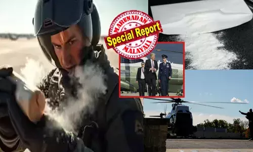 കഴിഞ്ഞ ദിവസം യുഎസ് പ്രസിഡന്റ് ഉപയോഗിച്ചിട്ട് പോയ അതെ..സൈനിക താവളം; ഡെലിവർ ചെയ്ത ആ പെട്ടി തുറന്നതും തീർത്തും വിചിത്രമായ കാഴ്ചകൾ; അന്തരീക്ഷമാകെ വെള്ള പൊടി കൊണ്ട് നിറഞ്ഞു; ശ്വസിച്ചവരെല്ലാം വിറയൽ കൊണ്ട് തളർന്നുവീണു; നിരവധിപേരെ ആശുപത്രിയിൽ പ്രവേശിപ്പിച്ചു; അത് ട്രംപിന് വച്ച കെണിയൊ?