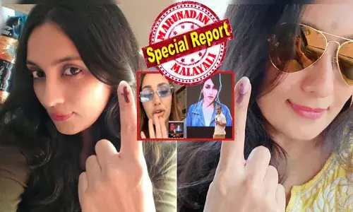 ചെസ്സ് നമ്പർ ടു ഓൺ ദി സ്റ്റേജ്..; കൂളിംഗ് ഗ്ലാസും വച്ച് മഷി പുരണ്ട വിരലുമായി അടുത്ത സുന്ദരി; മോദി-ഫൈഡ് ആയ ഇന്ത്യക്കായി വോട്ട് ചെയ്തുവെന്ന് പോസ്റ്റ്; വൈറലായതും അറിഞ്ഞത് മറ്റൊരു സത്യം; ലാറിസ റെസ്റ്റിലായതും എയറിലായി പുതിയ നായിക; വോട്ട് ചോരി ആരോപണങ്ങൾക്ക് കൂടുതൽ തെളിവുകൾ പുറത്തുവരുമ്പോൾ