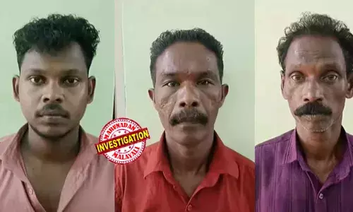 യുവതിയുടെ ശരീരത്തില്‍  ചില ബന്ധുക്കളുടെ ദുരാത്മാക്കള്‍ കയറിക്കൂടി; ബാധ ഒഴിപ്പിക്കാന്‍ മദ്യം നല്‍കിയും ബീഡി വലിപ്പിച്ചും ഭസ്മം തീറ്റിച്ചും വിചിത്രമായ ആഭിചാര ക്രിയകള്‍; 10 മണിക്കൂറോളം നീണ്ടുനിന്ന ബാധ ഒഴിപ്പിക്കല്‍ തിരുവഞ്ചൂരില്‍; ഭര്‍ത്താവും ഭര്‍തൃപിതാവും മന്ത്രവാദിയും അറസ്റ്റില്‍