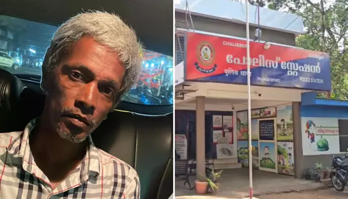 ഭാര്യയെയും മകളെയും മർദ്ദിക്കുന്നതായി സന്ദേശം; അന്വേഷിക്കാനെത്തിയ ഉദ്യോഗസ്ഥന്റെ യൂണിഫോമിലെ നെയിം പ്ലേറ്റ് പറിച്ചെടുത്തു; പിന്നാലെ ഓടി രക്ഷപ്പെട്ടു; പ്രതിയെ പിടികൂടി പൊലീസ്
