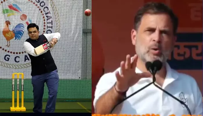 സ്വപ്നം കാണണമെങ്കിൽ നിങ്ങൾ അമിത് ഷായുടെയോ മകനായിരിക്കണം; ബാറ്റ് പിടിക്കാൻ പോലും അറിയാത്ത ജയ് ഷായാണ് ഐസിസിയുടെ തലപ്പത്ത്; എല്ലാത്തിനും ഉത്തരം പണം; വിമർശനവുമായി രാഹുൽ ഗാന്ധി