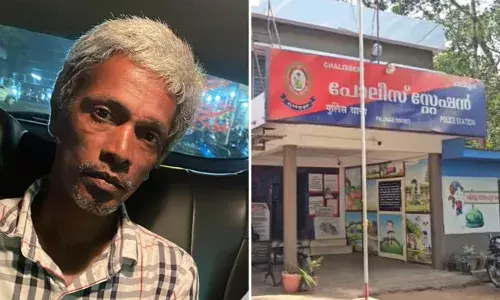 ഭാര്യയെയും മകളെയും മർദ്ദിക്കുന്നതായി സന്ദേശം; അന്വേഷിക്കാനെത്തിയ ഉദ്യോഗസ്ഥന്റെ യൂണിഫോമിലെ നെയിം പ്ലേറ്റ് പറിച്ചെടുത്തു; പിന്നാലെ ഓടി രക്ഷപ്പെട്ടു; പ്രതിയെ പിടികൂടി പൊലീസ്