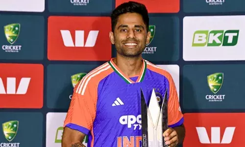 സന്തോഷം.. ഒടുവിലൊരു ട്രോഫി കൈയിൽ കിട്ടിയല്ലോ..; ഏഷ്യാ കപ്പ് വിവാദത്തിൽ  പരിഹാസവുമായി സൂര്യകുമാർ യാദവ്