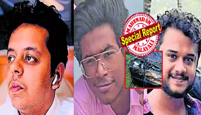 ചിറ്റൂരിൽ യാത്രപോയി മടങ്ങുകയായിരുന്ന ആ കൂട്ടുകാർ; പതിവ് ഡ്രൈവിങ്ങിനിടെ റോഡിന് കുറുകെ കാട്ടുപന്നിയുടെ ചാട്ടത്തിൽ കേട്ടത് ഉഗ്ര ശബ്ദം; നിമിഷ നേരം കൊണ്ട് കാർ മൈൽക്കുറ്റിയിലും മരത്തിലും ഇടിച്ച് നേരെ പാടത്തേക്ക് മറിഞ്ഞ് ദാരുണ കാഴ്ച; കുടുങ്ങിയവരെ രക്ഷിക്കാൻ പെടാപ്പാട് പെട്ട് പോലീസ് പാലക്കാട്ട് മൂന്ന് പേരുടെ ജീവനെടുത്ത അപകടത്തിന്റെ നടുക്കം മാറാതെ നാട്ടുകാർ ചിറ്റൂരിൽ യാത്രപോയി മടങ്ങുകയായിരുന്ന ആ കൂട്ടുകാർ; പതിവ് ഡ്രൈവിങ്ങിനിടെ റോഡിന് കുറുകെ കാട്ടുപന്നിയുടെ ചാട്ടത്തിൽ കേട്ടത് ഉഗ്ര ശബ്ദം; നിമിഷ നേരം കൊണ്ട് കാർ മൈൽക്കുറ്റിയിലും മരത്തിലും ഇടിച്ച് നേരെ പാടത്തേക്ക് മറിഞ്ഞ് ദാരുണ കാഴ്ച; കുടുങ്ങിയവരെ രക്ഷിക്കാൻ പെടാപ്പാട് പെട്ട് പോലീസ് പാലക്കാട്ട് മൂന്ന് പേരുടെ ജീവനെടുത്ത അപകടത്തിന്റെ നടുക്കം മാറാതെ നാട്ടുകാർ