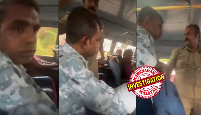വസ്ത്രത്തിനുള്ളില് കൈകടത്തി ലൈംഗികാതിക്രമം; സഹയാത്രികന് പലതവണ കടന്നുപിടിച്ചതോടെ ദൃശ്യങ്ങള് പകര്ത്തി; പെണ്കുട്ടി ഇയാളുടെ കൈ തട്ടിയെറിഞ്ഞു; മുഖത്ത് അടിക്കുകയും ചെയ്തു; എന്നിട്ടും നോക്കിനിന്ന് മറ്റു യാത്രക്കാര്; പൊലീസ് സ്റ്റേഷനിലേക്ക് പോകാന് ആവശ്യപ്പെട്ടിട്ടും പ്രതിയെ കെഎസ്ആര്ടിസി ബസില് നിന്നും ഇറക്കിവിട്ട് കണ്ടക്ടര്; ദൃശ്യങ്ങള് വൈറലായതോടെ കേസെടുത്ത് പൊലീസ് വസ്ത്രത്തിനുള്ളില് കൈകടത്തി ലൈംഗികാതിക്രമം; സഹയാത്രികന് പലതവണ കടന്നുപിടിച്ചതോടെ ദൃശ്യങ്ങള് പകര്ത്തി; പെണ്കുട്ടി ഇയാളുടെ കൈ തട്ടിയെറിഞ്ഞു; മുഖത്ത് അടിക്കുകയും ചെയ്തു; എന്നിട്ടും നോക്കിനിന്ന് മറ്റു യാത്രക്കാര്; പൊലീസ് സ്റ്റേഷനിലേക്ക് പോകാന് ആവശ്യപ്പെട്ടിട്ടും പ്രതിയെ കെഎസ്ആര്ടിസി ബസില് നിന്നും ഇറക്കിവിട്ട് കണ്ടക്ടര്; ദൃശ്യങ്ങള് വൈറലായതോടെ കേസെടുത്ത് പൊലീസ്