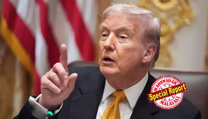 താരിഫ് നയങ്ങള്‍ അമേരിക്കയെ ലോകത്തിലെ ഏറ്റവും സമ്പന്നവും ആദരിക്കപ്പെടുന്നതുമായ രാജ്യമാക്കി മാറ്റി; ഓരോ യു.എസ് പൗരന്റെയും അക്കൗണ്ടിലേക്ക് 2000 ഡോളര്‍ വീതം നല്‍കും;  താരിഫിനെ എതിര്‍ക്കുന്നവര്‍ വിഡ്ഢികള്‍;  യുഎസ് സുപ്രീം കോടതി സംശയം ഉന്നയിച്ചതിന് പിന്നാലെ താരിഫ് നയത്തെ ന്യായികരിച്ച് ഡോണള്‍ഡ് ട്രംപ്