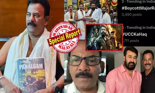 ലാലേട്ടാ...ഞങ്ങളെ ഓര്‍ത്തെങ്കിലും നിങ്ങള്‍ ഇത് ചെയ്യരുത്; എമ്പുരാന്റെ സമയത്ത് പിന്നില്‍ നിന്ന് കുത്തിയ ആളാണ്; അത് മറക്കരുത്..; ഇതെന്റെ അടുത്ത പടമാണേയെന്ന് പ്രഖ്യാപിച്ച സംവിധായകന്‍; നിമിഷങ്ങള്‍ക്കുള്ളില്‍ ഹാലിളകിയത് പോലെ ഫാന്‍സ്; സോഷ്യല്‍ മീഡിയയില്‍ ട്രെന്‍ഡായി ബോയ്കോട്ട് ടാഗ്; മേജര്‍ രവിക്കെതിരെ സൈബറാക്രമണം