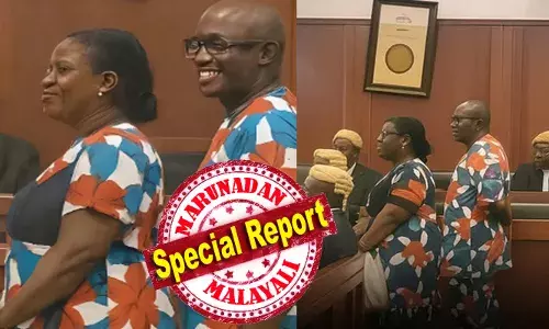 ഒരുമിച്ച് ജീവിക്കാൻ കഴിയില്ലെന്ന് ബോധ്യമായതോടെ പിരിയാൻ തീരുമാനിച്ചു; വിവാഹ മോചനത്തിനായി ദമ്പതികൾ കോടതിയിലെത്തിയത് ഒരേ ഡിസൈനുള്ള വേഷത്തിൽ; ഗൗരവമായി സമീപിക്കാൻ താല്പര്യമുണ്ടോയെന്ന് ജഡ്ജി; ഒടുവിൽ ഞെട്ടിച്ച് വിധി