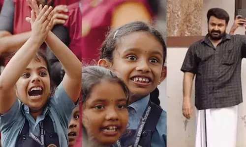 എല്ലാ മുഖങ്ങളിലും സന്തോഷം, നിറഞ്ഞ ചിരി.., ആർത്തുവിളിച്ചും കയ്യടിച്ചും വിദ്യാർഥികൾ; ജോർജുകുട്ടിയായി സ്‌കൂളിലെത്തിയ മോഹൻലാലിനെ വരവേറ്റ് കുരുന്നുകൾ; വൈറലായി വീഡിയോ