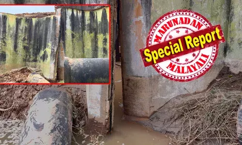 തമ്മനത്തെ ഭീമന്‍ വാട്ടര്‍ ടാങ്ക് തകര്‍ന്നു; പുറത്തേക്ക് ഒഴുകിയത് 80 ലക്ഷം ലിറ്റര്‍ വെള്ളം; കുത്തൊഴുക്കില്‍ ജല സംഭരണിയുടെ ഭിത്തികൾ വിണ്ടു കീറി; വീടുകളിലും, ഹെല്‍ത്ത് സെന്ററിലും വെള്ളം കയറി; വാഹനങ്ങള്‍ക്കും കേടുപാടുകൾ; അപകടത്തിന് കാരണമായത് അറ്റകുറ്റപ്പണികള്‍ക്കുണ്ടായ കാലതാമസം