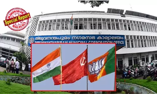 വലിയശാലയില്‍ എല്ലാവരും നിശ്ചയിച്ചത് മഹിളാ കോണ്‍ഗ്രസുകാരിയെ; അവസാന നിമിഷം തലസ്ഥാനത്തെ പ്രമുഖന്റെ നോമിനി സ്ഥാനാര്‍ത്ഥിയായി; കോണ്‍ഗ്രസിന് തലസ്ഥാനത്ത് വിമതയുണ്ടാകുമോ? സിപിഎമ്മും ബിജെപിയും ഉള്‍പോരിനെ പറഞ്ഞൊതുക്കി; പേട്ടയില്‍ ത്രികോണ മേയര്‍ പോരും! തിരുവനന്തപുരത്ത് പ്രവചനാതീതം