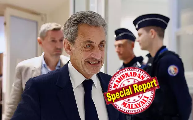 അഞ്ച് വര്‍ഷത്തെ തടവിന് പകരം ജയിലില്‍ കഴിഞ്ഞത് 20 ദിവസം മാത്രം! ക്രിമിനല്‍ ഗൂഢാലോചന കേസില്‍ ശിക്ഷിക്കപ്പെട്ട് മുന്‍ ഫ്രഞ്ച് പ്രസിഡിന്റ് ജയില്‍മോചിതനായി വീട്ടിലെത്തി; സ്വാതന്ത്ര്യം നീണാള്‍ വാഴട്ടെ എന്നു പ്രതികരിച്ചു സര്‍ക്കോസിയുടെ മകന്‍