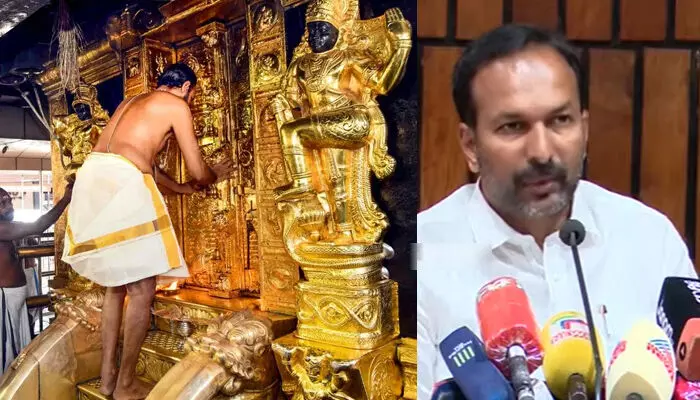 ശബരിമല സ്വര്‍ണക്കൊള്ളയില്‍ ബോര്‍ഡിന്റെയും മന്ത്രിയുടെയും പങ്ക് അന്വേഷിക്കണം;  സ്വര്‍ണക്കൊള്ളയിലെ സുഭാഷ് കപൂര്‍ ആരാണെന്നു  കണ്ടെത്തണമെന്ന് പിസി. വിഷ്ണുനാഥ്