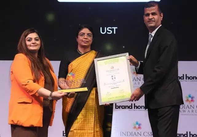 ജലസംരക്ഷണം, സാമൂഹിക ഉള്‍പ്പെടുത്തല്‍ ഉദ്യമങ്ങള്‍ക്ക് 2025 ലെ ഇന്ത്യന്‍ സിഎസ്ആര്‍ അവാര്‍ഡുകള്‍ നേടി യുഎസ് ടി