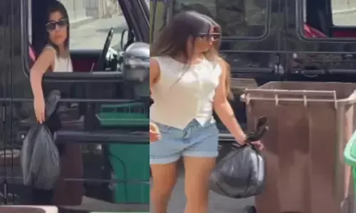 വേസ്റ്റ് ബിന്നിന് അരികിലേക്ക് മെഴ്സിഡസ് ജി വാഗണിൽ പാഞ്ഞെത്തി; വണ്ടിയിലിരുന്ന് തന്നെ മാലിന്യം വലിച്ചെറിയാൻ കഷ്ടപ്പെടുന്ന യുവതി; ഇനി എന്തൊക്കെ കാണണമെന്ന് നെറ്റിസൺസ്