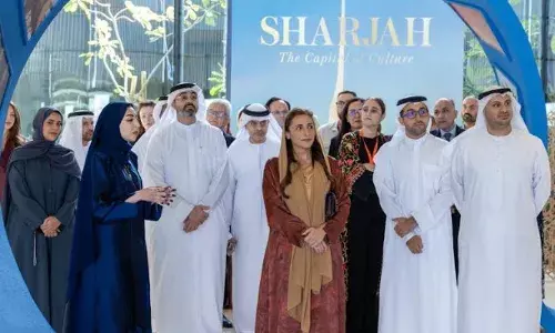 ഷാര്ജ - ദി കാപ്പിറ്റല് ഓഫ് കള്ച്ചര് പ്രകാശിതമായി ഷാര്ജ - ദി കാപ്പിറ്റല് ഓഫ് കള്ച്ചര് പ്രകാശിതമായി